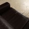 Ego Leather Three Seater Dark Brown Sofa from Rolf Benz 3