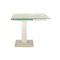 Bacher Glass Dining Table in Silver 7