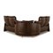 Eldorado Leather Sofa Set in Brown from Stressless, Set of 3, Image 14