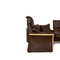 Eldorado Leather Sofa Set in Brown from Stressless, Set of 3 12