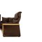 Eldorado Leather Sofa Set in Brown from Stressless, Set of 3 13