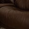 Eldorado Leather Sofa Set in Brown from Stressless, Set of 3 5