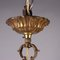 Lámpara de araña de bronce dorado, siglo XX, Francia, Imagen 9