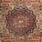 Lahore Baumwoll-Woll-Teppich mit dünnem Knoten, Indien 3