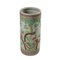 Vaso cilindrico vintage in porcellana, anni '70, Immagine 1