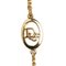 Ovale CD Halskette mit Logo von Christian Dior 2