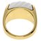 Tronchetto White Ceramic Ring in 18k Yellow Gold from Bvlgari 4