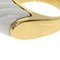 Tronchetto White Ceramic Ring in 18k Yellow Gold from Bvlgari 9