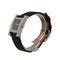 Quartz Stainless Steel and Leather Watch from Hermès, Image 3