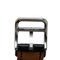 Quartz Stainless Steel and Leather Watch from Hermès 10