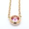 Amour Necklace in Pink Sapphire from Cartier 4