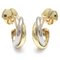 Trinity Hoop Earrings from Cartier, Set of 2, Image 1