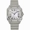 Santos De Diamond & Stahl Unisex Uhr von Cartier 1