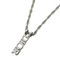 Halskette aus Metall und Silber von Christian Dior 1