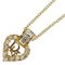 Collana Dior Heart con strass di Christian Dior, Immagine 1