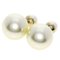 Fake Pearl Earrings from Christian Dior, Set of 2 1