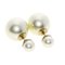 Fake Pearl Earrings from Christian Dior, Set of 2 2