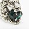 Lion Head Metal Crystal Band Ring from Gucci 3