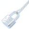 Cadena Lock Necklace with Key Motif in Silver 925 from Tiffany & Co. 1