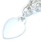 Collar con etiqueta en forma de corazón de plata de Tiffany & Co., Imagen 1