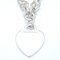 Collar con etiqueta en forma de corazón de plata de Tiffany & Co., Imagen 4