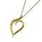 Yellow Gold Leaf Necklace from Tiffany & Co. 1