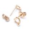 Heart Elsa Peretti Pink Gold Earrings from Tiffany & Co., Set of 2, Image 3