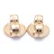 Heart Elsa Peretti Pink Gold Earrings from Tiffany & Co., Set of 2, Image 5