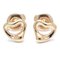 Heart Elsa Peretti Pink Gold Earrings from Tiffany & Co., Set of 2, Image 1
