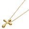 Kleine Kreuz Halskette aus Gelbgold von Tiffany & Co. 1