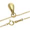 Yellow Gold Teardrop Necklace from Tiffany & Co. 2