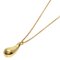 Yellow Gold Teardrop Necklace from Tiffany & Co. 1
