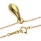 Gelbgoldene Teardrop Halskette von Tiffany & Co. 2