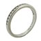 Halber Eternity Ring aus Platin und Diamanten von Tiffany & Co. 1