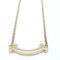 T Smile Necklace in Yellow Gold from Tiffany & Co. 4