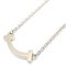 T Smile Necklace in Yellow Gold from Tiffany & Co. 1