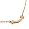 Pink Gold T Smile Necklace from Tiffany & Co. 2