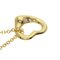 Gelbgoldene Herz-Diamant-Halskette von Tiffany & Co. 4