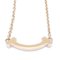 Pink Gold T Smile Necklace from Tiffany & Co. 4
