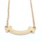 Pink Gold T Smile Necklace from Tiffany & Co., Image 4