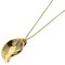 Yellow Gold Leaf Necklace from Tiffany & Co. 1