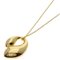Yellow Gold Double Teardrop Necklace from Tiffany & Co. 1