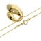 Doppelte Teardrop Halskette aus Gelbgold von Tiffany & Co. 2