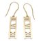 Yellow Gold Atlas Earrings from Tiffany & Co., Set of 2, Image 1