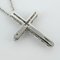 Collar con forma de cruz de diamantes y platino de Tiffany & Co., Imagen 5