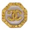 Broche pin dorado de Chanel, Imagen 1