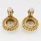 Creoles Earrings from Chanel, Set of 2 3