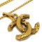 Collana con ciondolo CC in oro di Chanel, Immagine 3