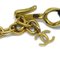 CC Halskette mit Strass-Anhänger in Gold & Schwarz von Chanel 3