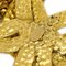 Collar con colgante de cadena con flores doradas de Chanel, Imagen 4